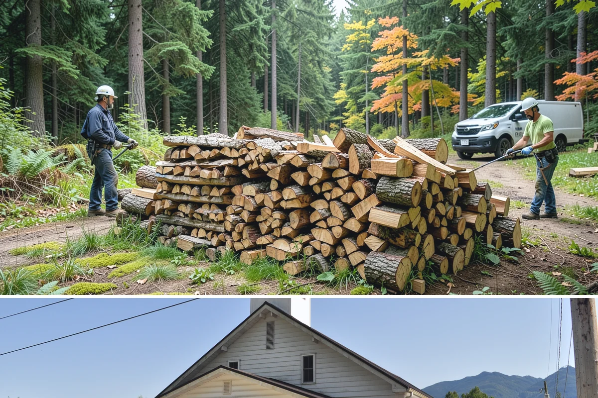 Ultra-Dry Firewood in Concrete, Skagit County, WA - Ideal for deep winter when maximum heat and minimal smoke are the priority.