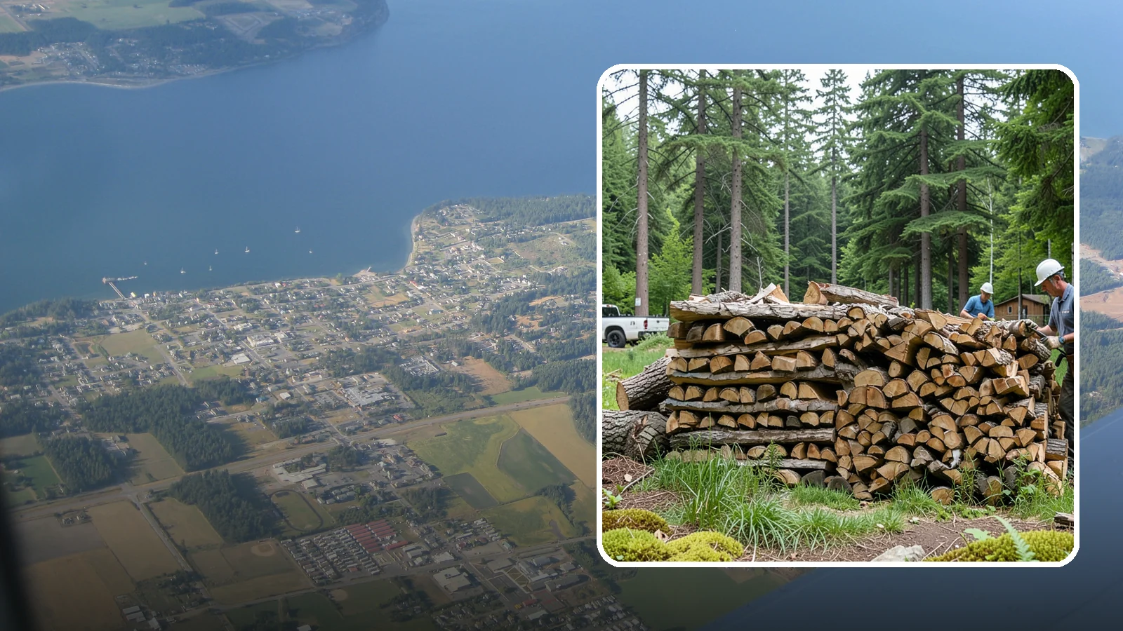 Ultra-Dry Firewood in Coupeville, Island County, WA - Extra-low-moisture firewood cured well below standard levels for the cleanest possible burn.