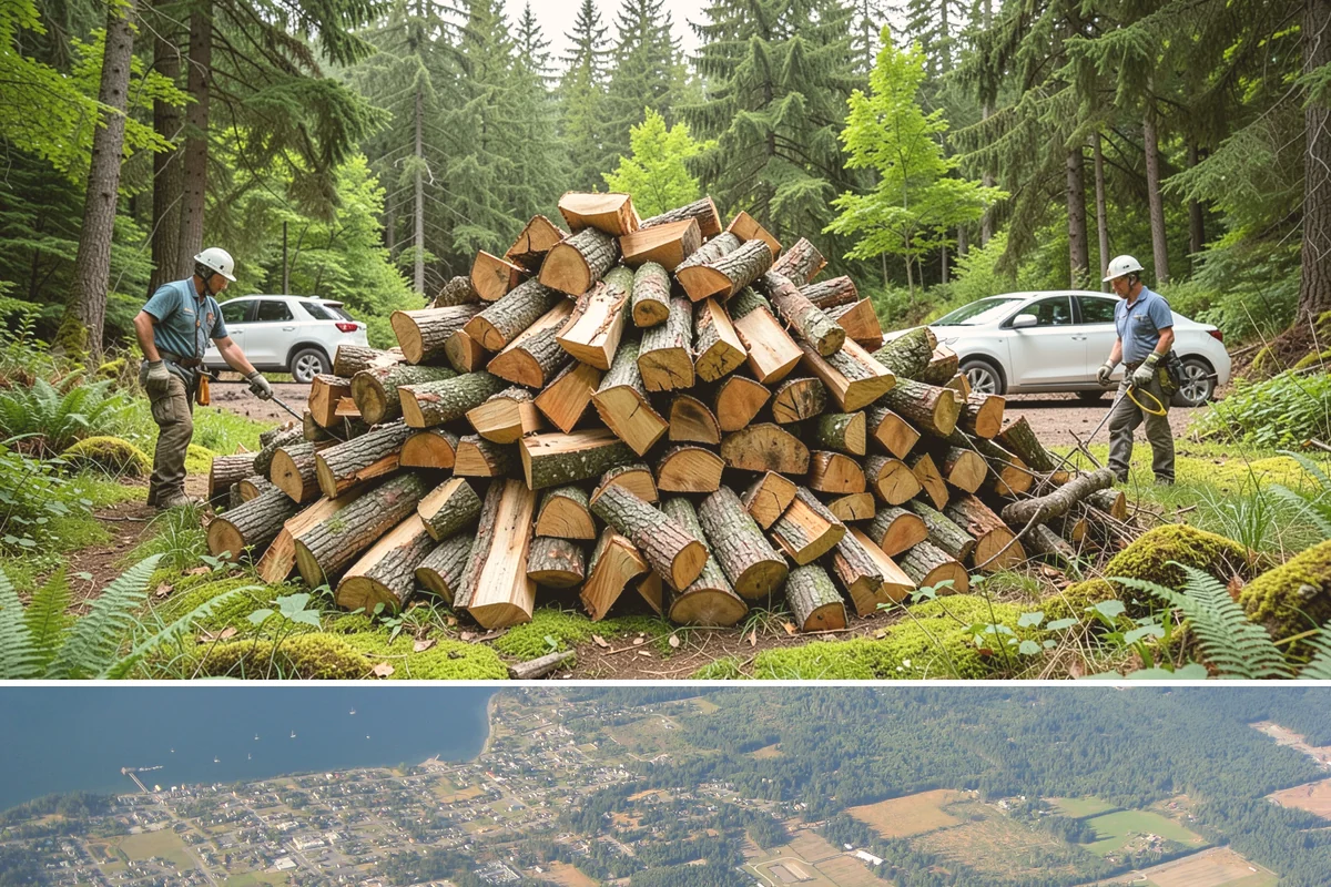 Ultra-Dry Firewood in Coupeville, Island County, WA - Ideal for deep winter when maximum heat and minimal smoke are the priority.