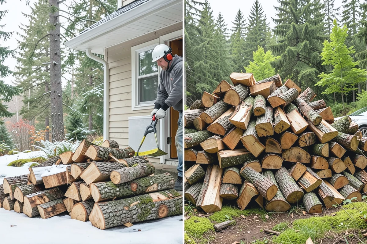 Ultra-Dry Firewood in Darrington, Snohomish County, WA - We start with fully cured wood