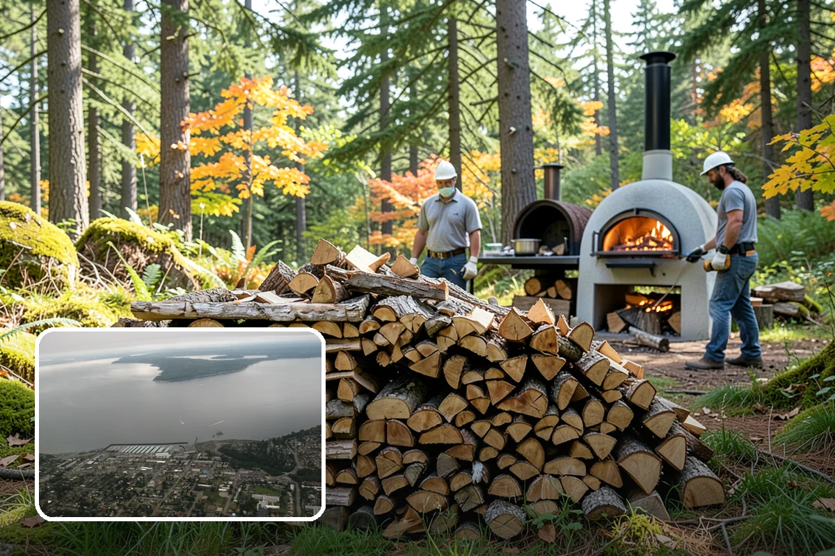 Ultra-Dry Firewood in Des Moines, King County, WA - Moisture well below the seasoned standard