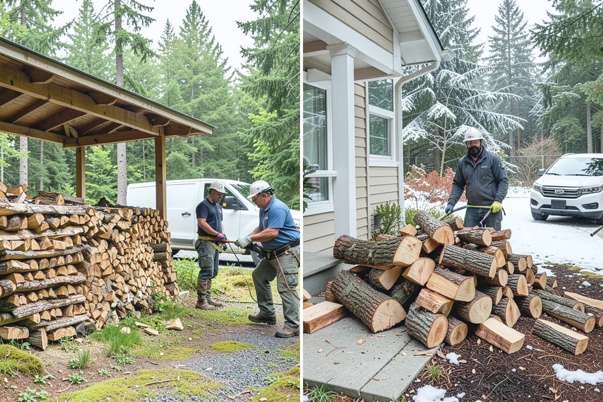Ultra-Dry Firewood in Des Moines, King County, WA - We start with fully cured wood