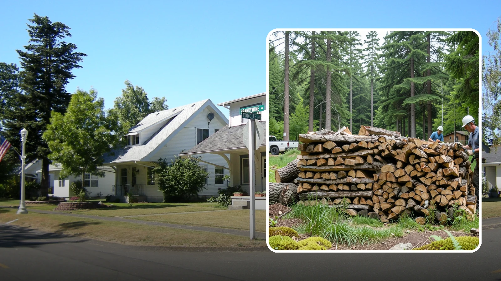 Ultra-Dry Firewood in DuPont, Pierce County, WA - Extra-low-moisture firewood cured well below standard levels for the cleanest possible burn.