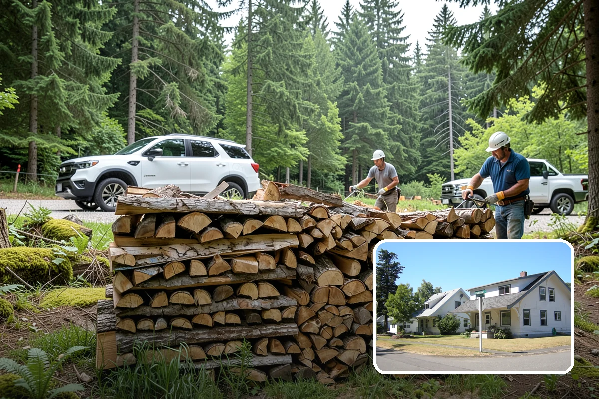 Ultra-Dry Firewood in DuPont, Pierce County, WA - Moisture well below the seasoned standard