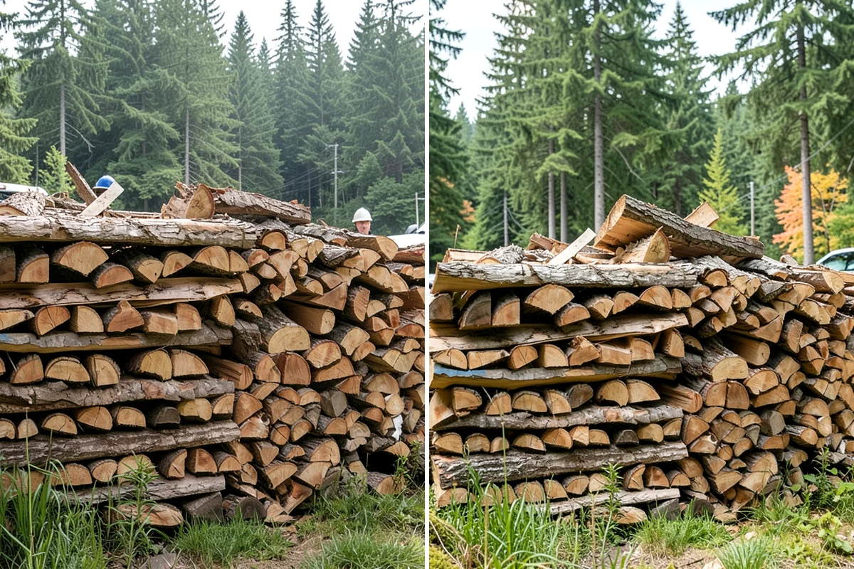 Ultra-Dry Firewood in DuPont, Pierce County, WA - We start with fully cured wood