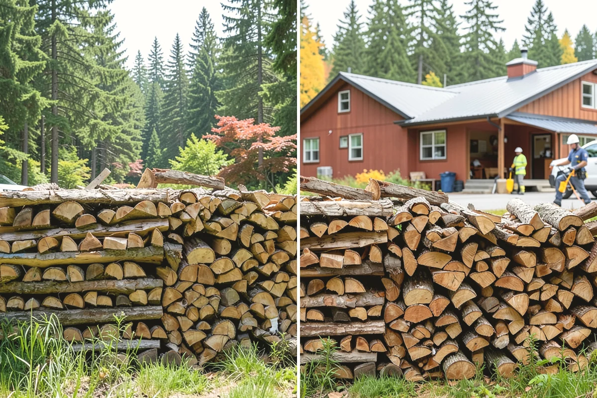 Ultra-Dry Firewood in Duvall, King County, WA - We start with fully cured wood