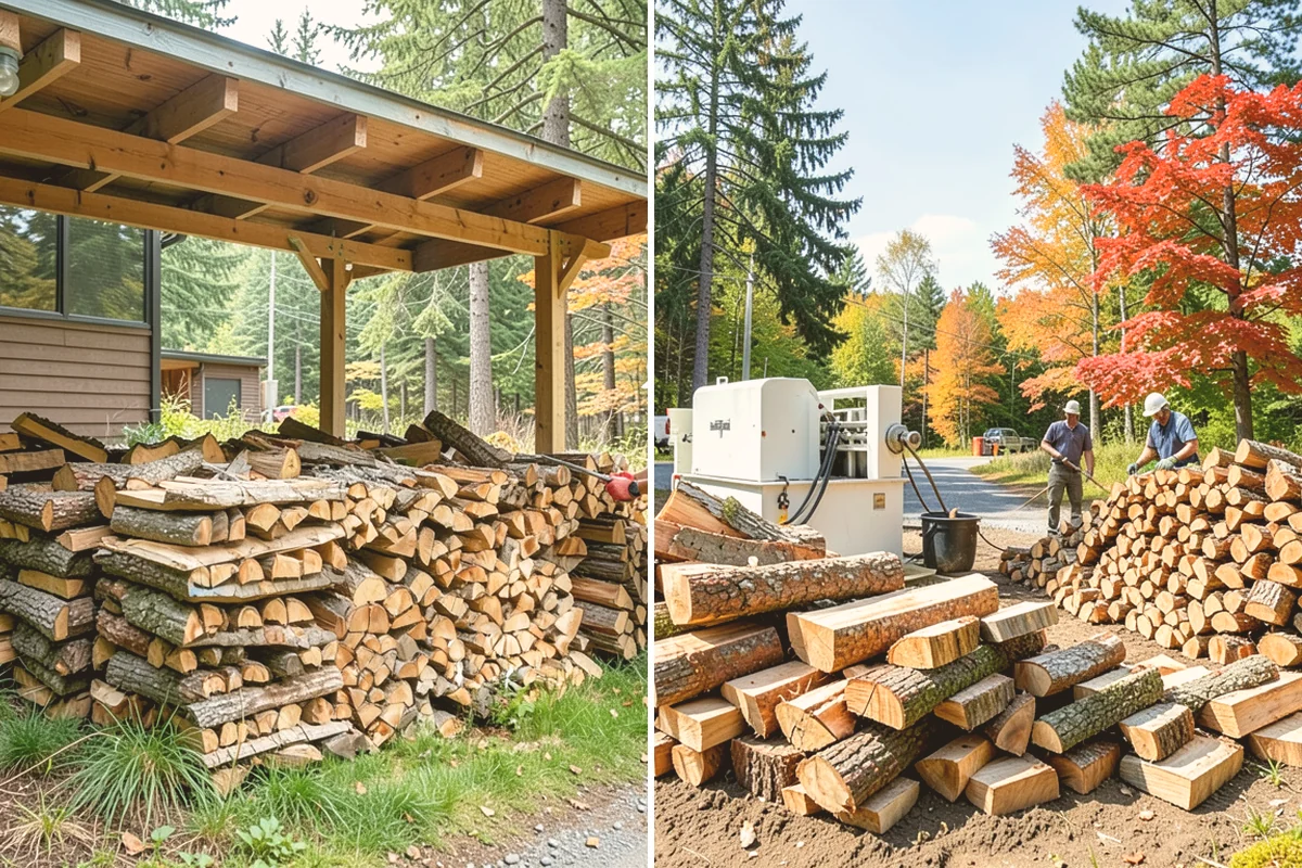 Ultra-Dry Firewood in Eatonville, WA - We start with fully cured wood