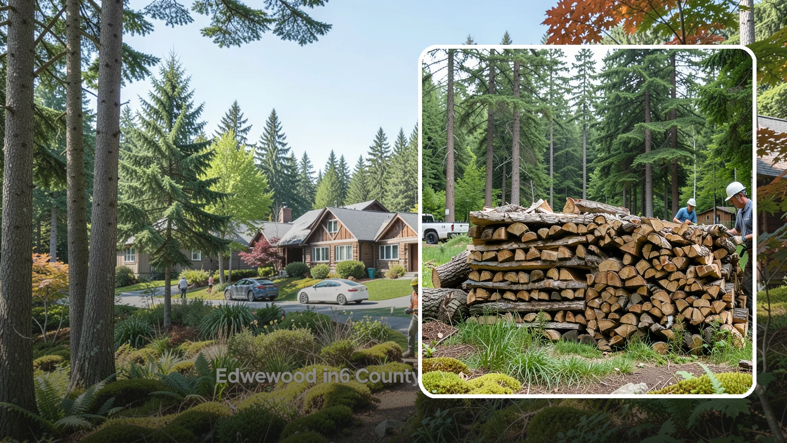 Ultra-Dry Firewood in Edgewood, Pierce County, WA - Extra-low-moisture firewood cured well below standard levels for the cleanest possible burn.