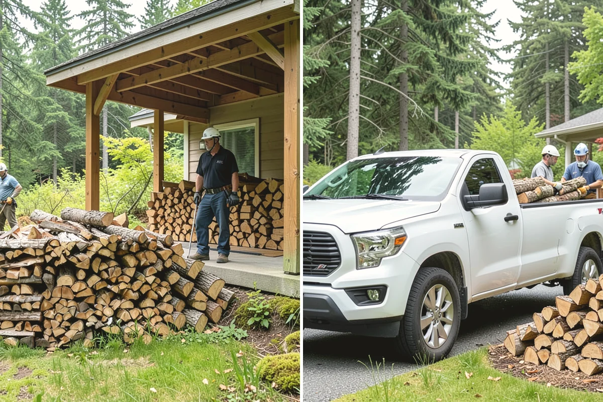 Ultra-Dry Firewood in Edgewood, Pierce County, WA - We start with fully cured wood