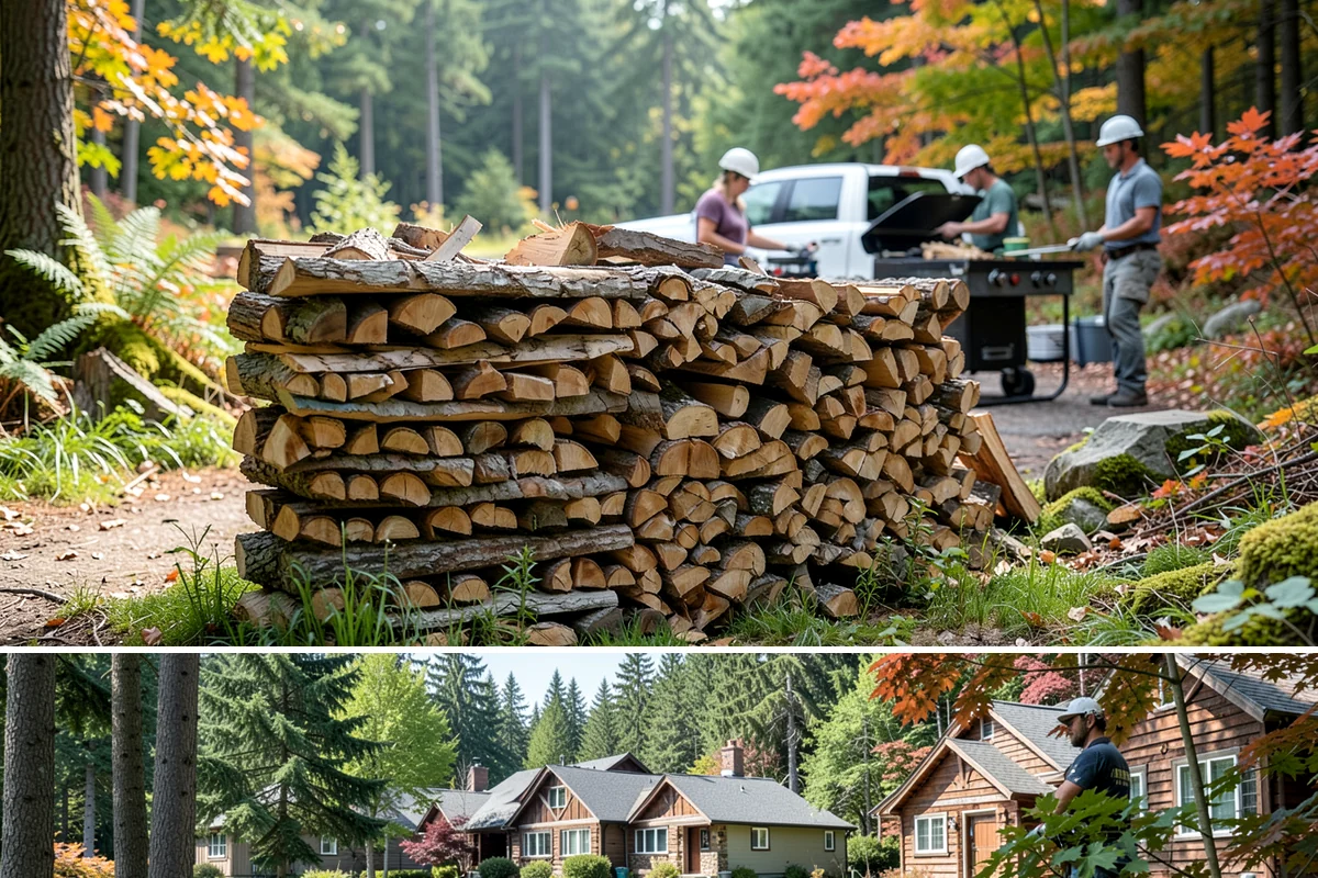 Ultra-Dry Firewood in Edgewood, Pierce County, WA - Ideal for deep winter when maximum heat and minimal smoke are the priority.