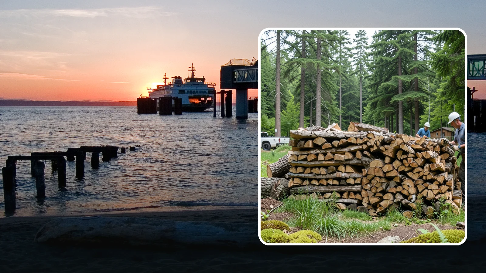 Ultra-Dry Firewood in Edmonds, Snohomish County, WA - Extra-low-moisture firewood cured well below standard levels for the cleanest possible burn.