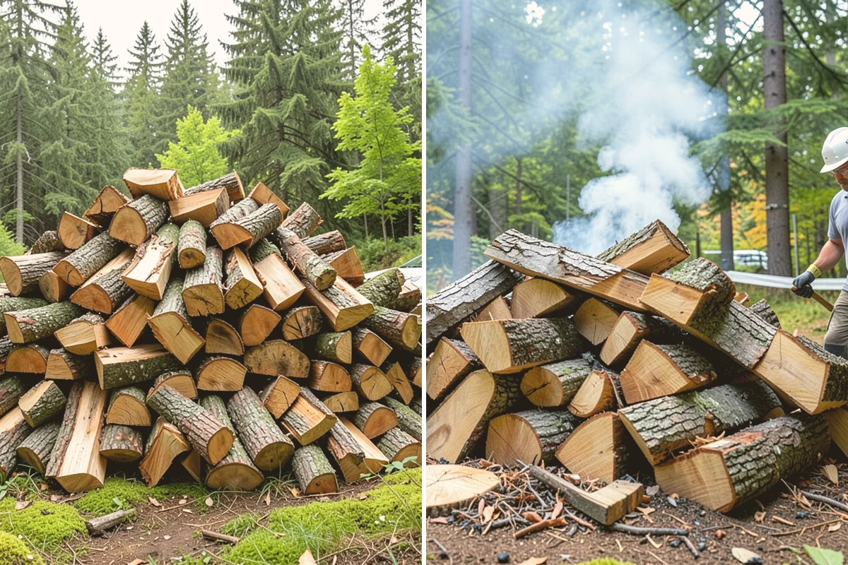 Ultra-Dry Firewood in Edmonds, Snohomish County, WA - We start with fully cured wood