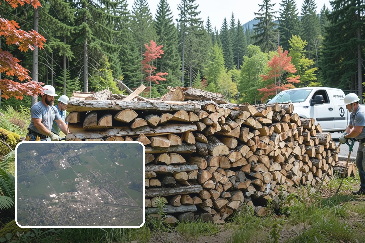 Ultra-Dry Firewood in Enumclaw, King County, WA - Moisture well below the seasoned standard