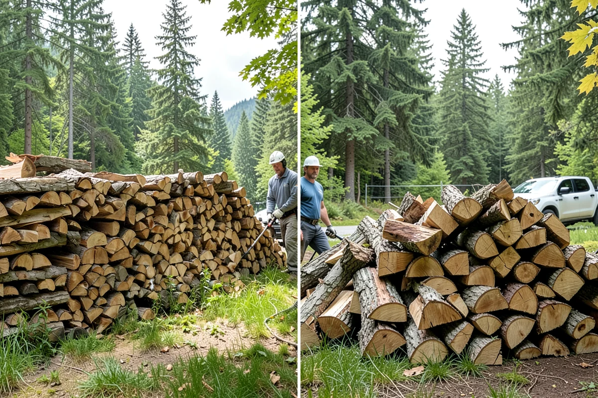 Ultra-Dry Firewood in Federal Way, King County, WA - We start with fully cured wood