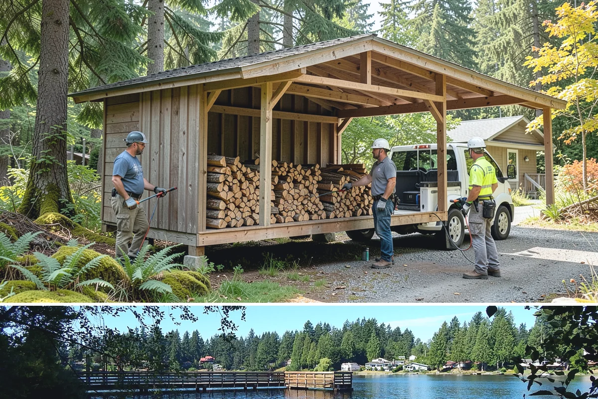 Ultra-Dry Firewood in Federal Way, King County, WA - Ideal for deep winter when maximum heat and minimal smoke are the priority.