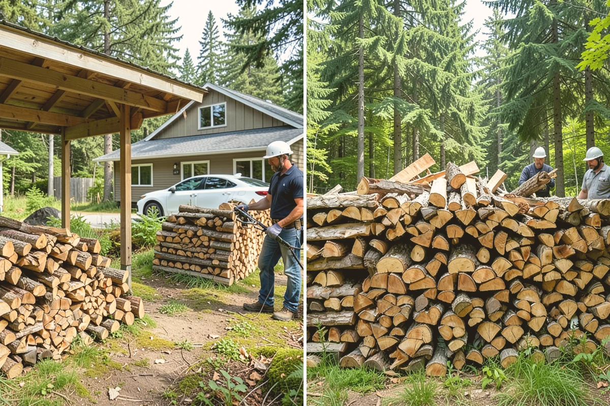Ultra-Dry Firewood in Fife, Pierce County, WA - We start with fully cured wood
