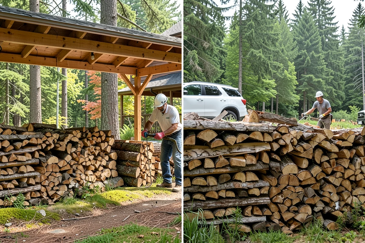 Ultra-Dry Firewood in Fircrest, Pierce County, WA - We start with fully cured wood