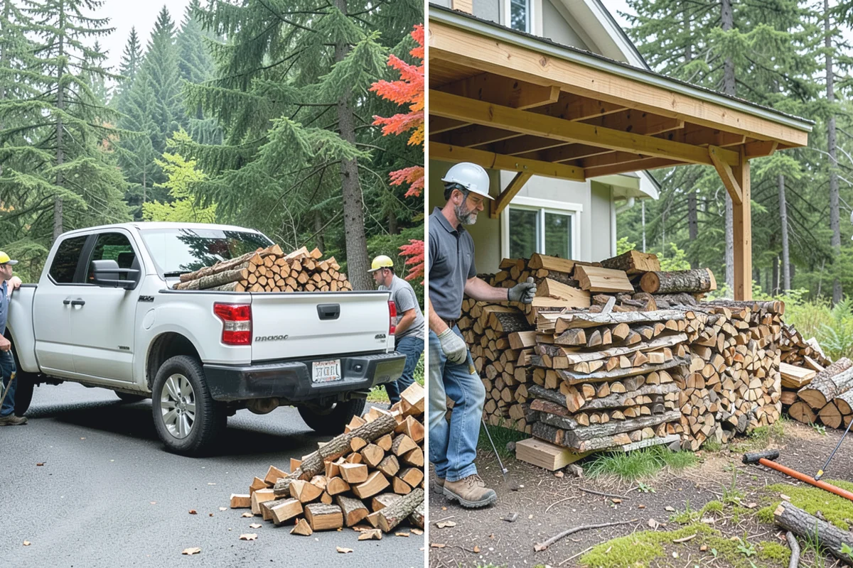 Ultra-Dry Firewood in Gold Bar, Snohomish County, WA - We start with fully cured wood