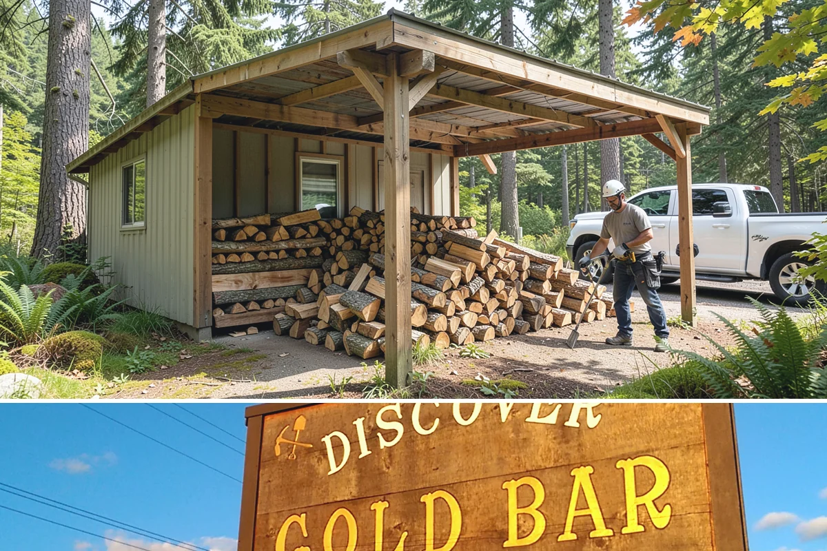 Ultra-Dry Firewood in Gold Bar, Snohomish County, WA - Ideal for deep winter when maximum heat and minimal smoke are the priority.