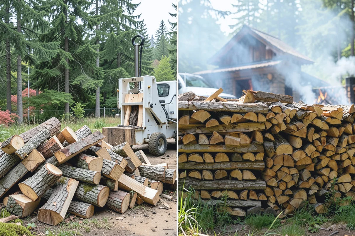 Ultra-Dry Firewood in Granite Falls, Snohomish County, WA - We start with fully cured wood