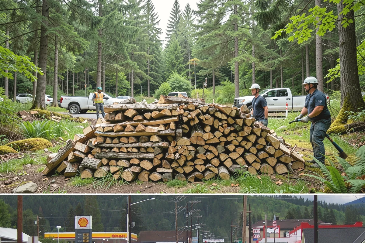 Ultra-Dry Firewood in Granite Falls, Snohomish County, WA - Ideal for deep winter when maximum heat and minimal smoke are the priority.