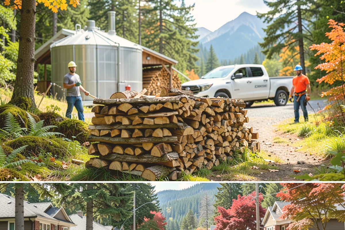 Ultra-Dry Firewood in Hunts Point, King County, WA - Ideal for deep winter when maximum heat and minimal smoke are the priority.