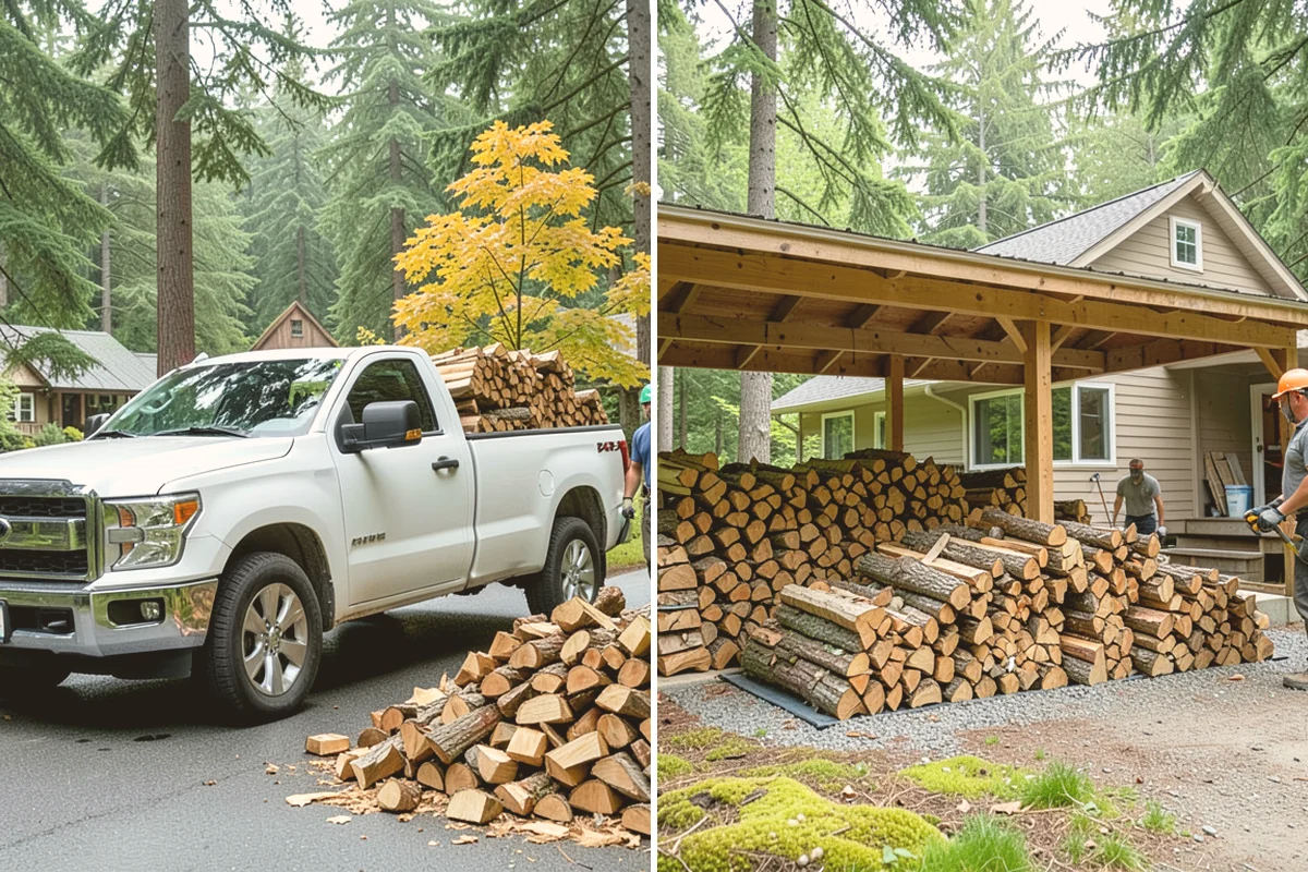 Ultra-Dry Firewood in Index, Snohomish County, WA - We start with fully cured wood