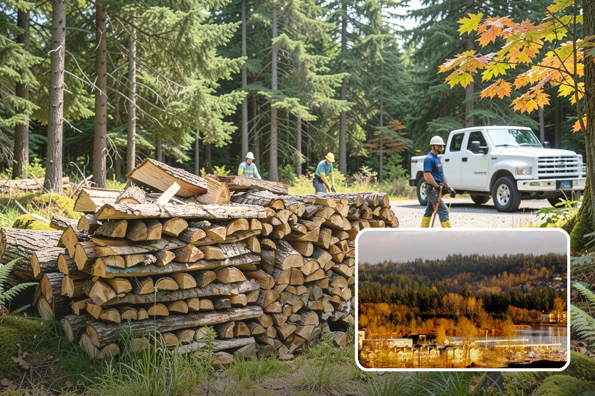 Ultra-Dry Firewood in Kenmore, King County, WA - Moisture well below the seasoned standard