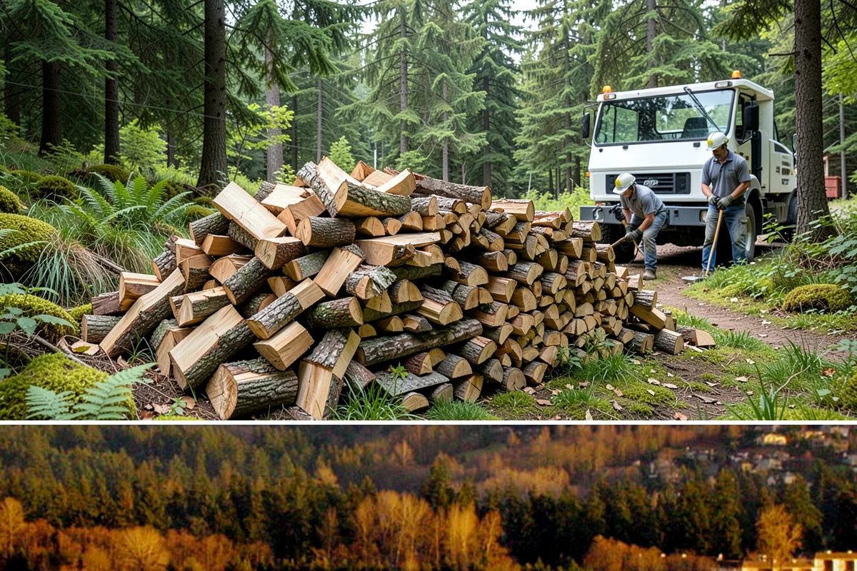 Ultra-Dry Firewood in Kenmore, King County, WA - Ideal for deep winter when maximum heat and minimal smoke are the priority.