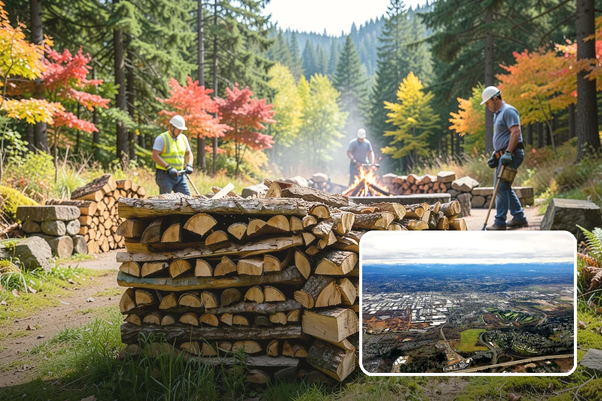 Ultra-Dry Firewood in Kent, King County, WA - Moisture well below the seasoned standard