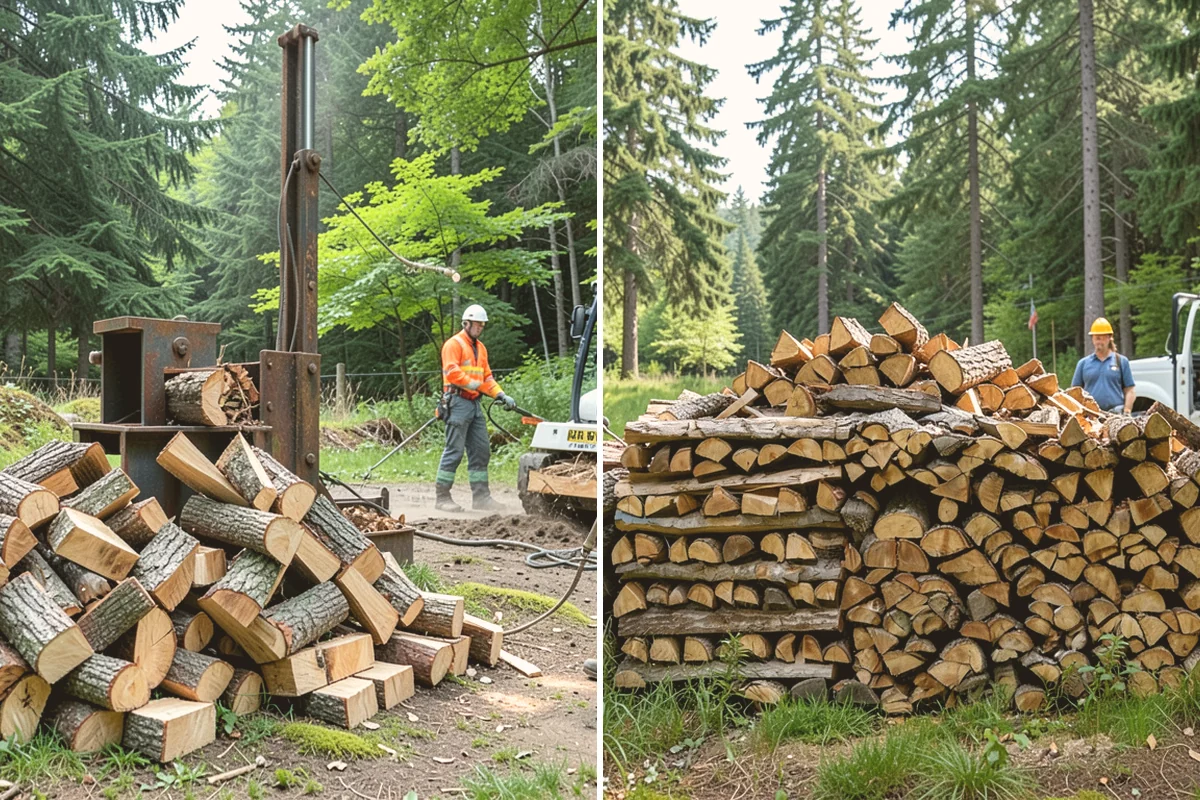 Ultra-Dry Firewood in Kent, King County, WA - We start with fully cured wood