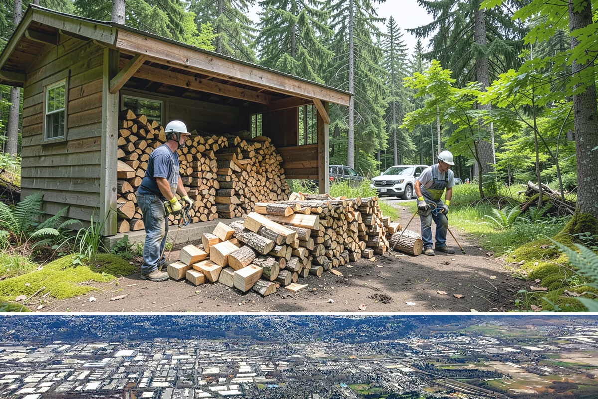 Ultra-Dry Firewood in Kent, King County, WA - Ideal for deep winter when maximum heat and minimal smoke are the priority.