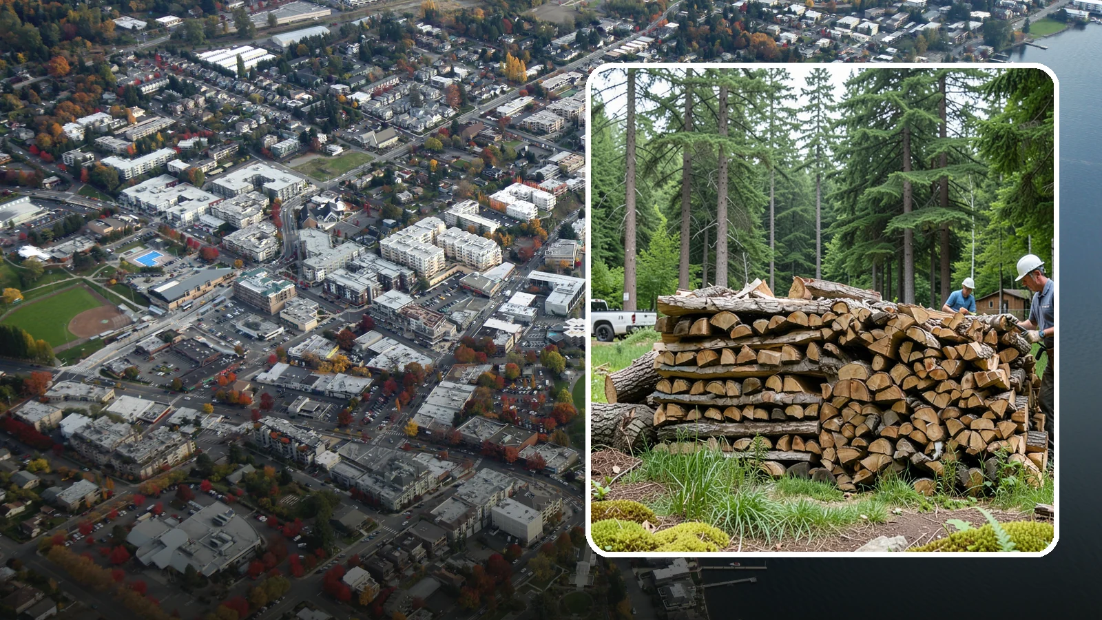 Ultra-Dry Firewood in Kirkland, King County, WA - Extra-low-moisture firewood cured well below standard levels for the cleanest possible burn.