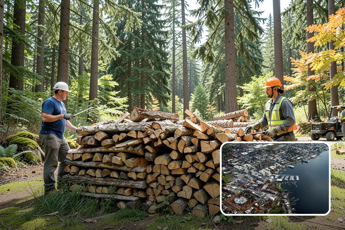 Ultra-Dry Firewood in Kirkland, King County, WA - Moisture well below the seasoned standard