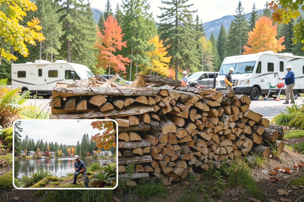 Ultra-Dry Firewood in La Conner, Skagit County, WA - Moisture well below the seasoned standard