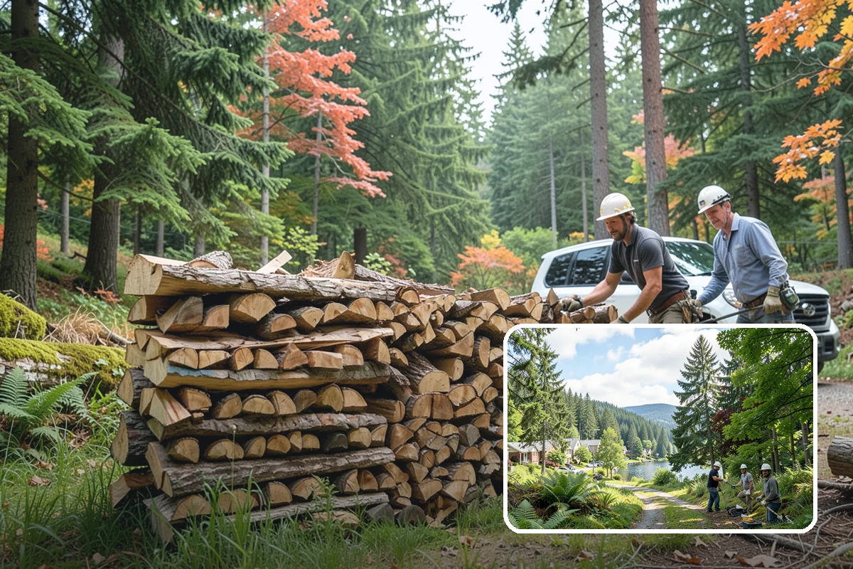 Ultra-Dry Firewood in Lake Forest Park, King County, WA - Moisture well below the seasoned standard