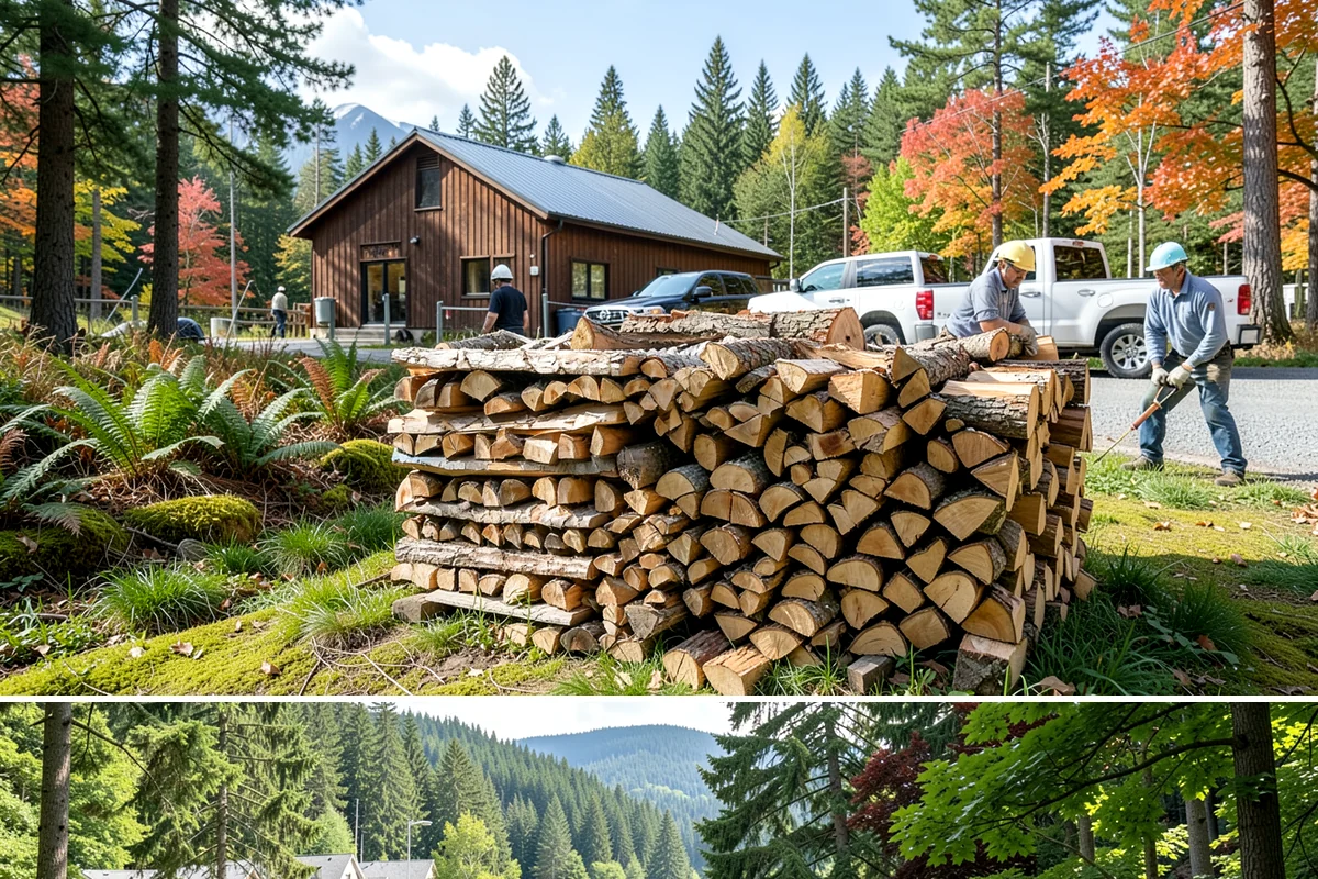 Ultra-Dry Firewood in Lake Forest Park, King County, WA - Ideal for deep winter when maximum heat and minimal smoke are the priority.