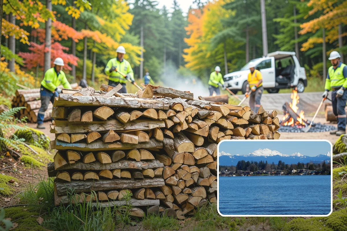 Ultra-Dry Firewood in Lake Stevens, Snohomish County, WA - Moisture well below the seasoned standard