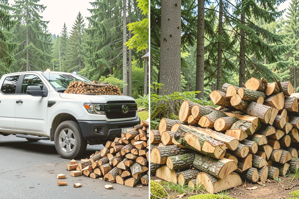 Ultra-Dry Firewood in Lynnwood, Snohomish County, WA - We start with fully cured wood