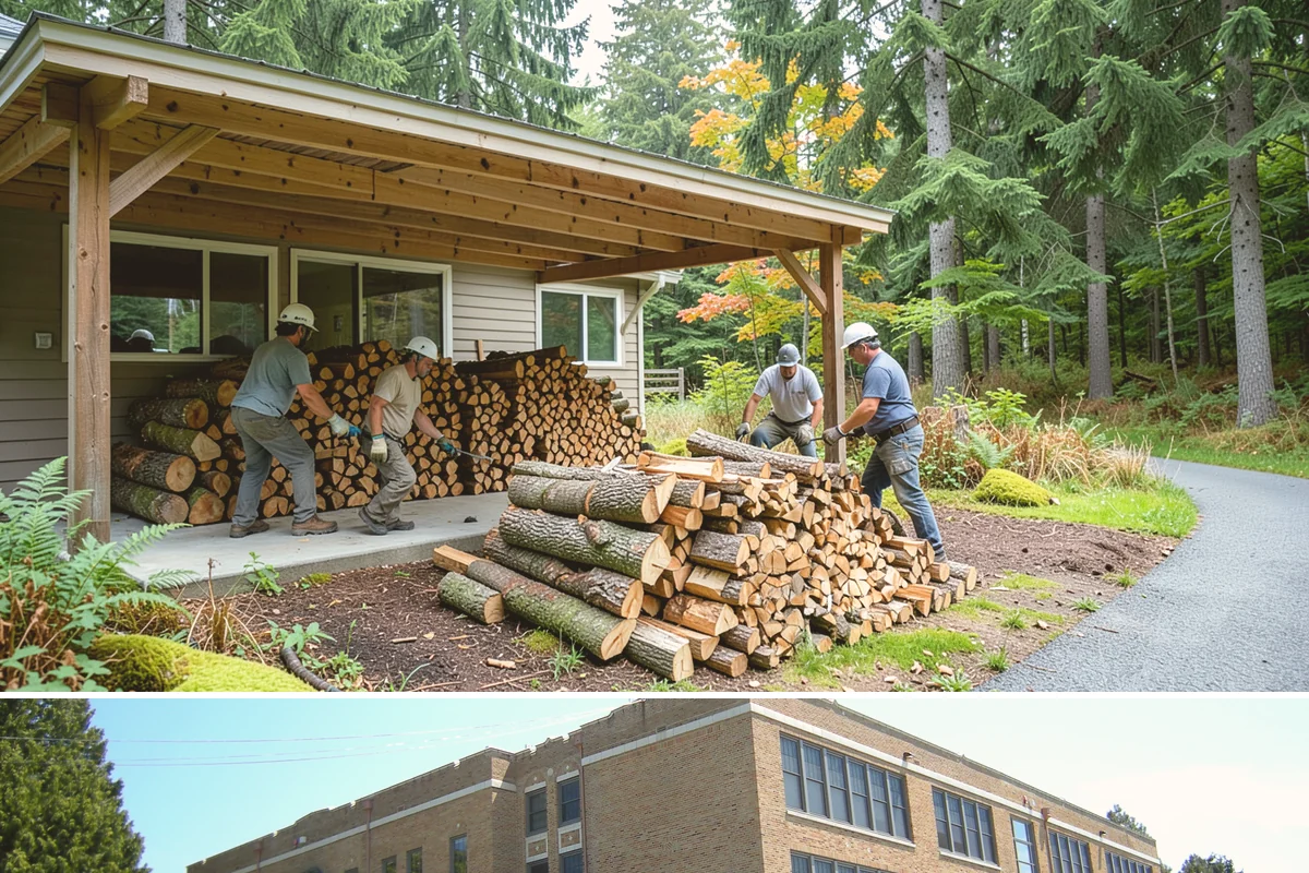 Ultra-Dry Firewood in Maple Valley, King County, WA - Ideal for deep winter when maximum heat and minimal smoke are the priority.