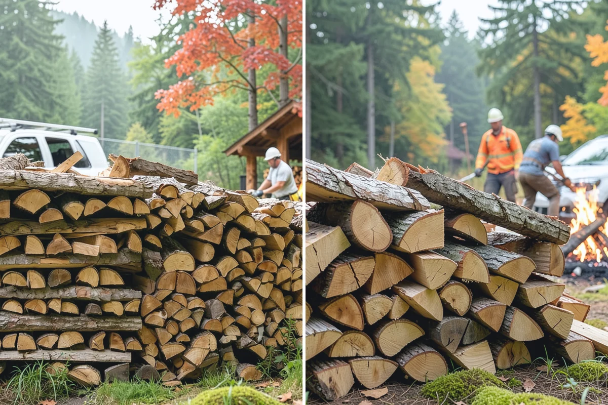 Ultra-Dry Firewood in Medina, King County, WA - We start with fully cured wood