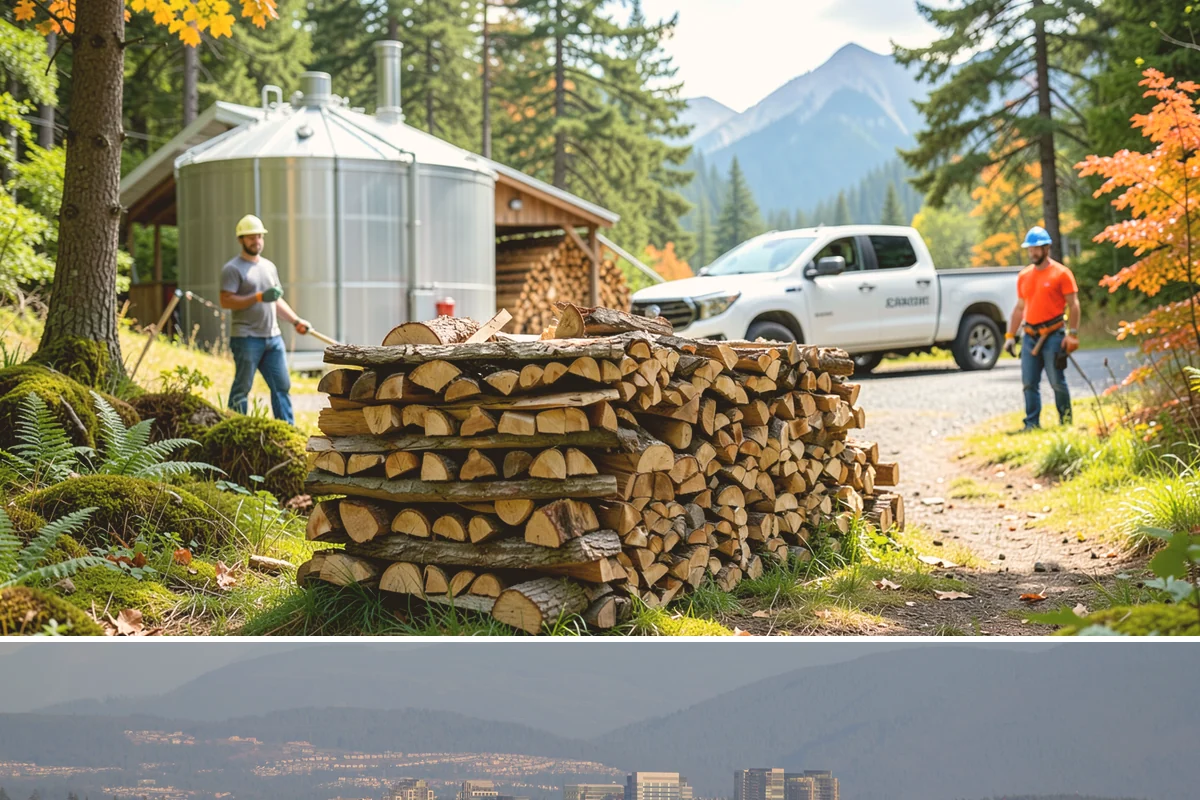 Ultra-Dry Firewood in Medina, King County, WA - Ideal for deep winter when maximum heat and minimal smoke are the priority.