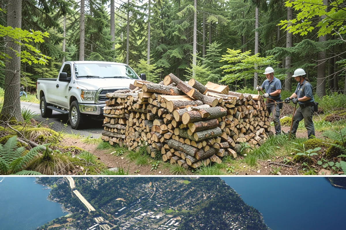 Ultra-Dry Firewood in Mercer Island, King County, WA - Ideal for deep winter when maximum heat and minimal smoke are the priority.