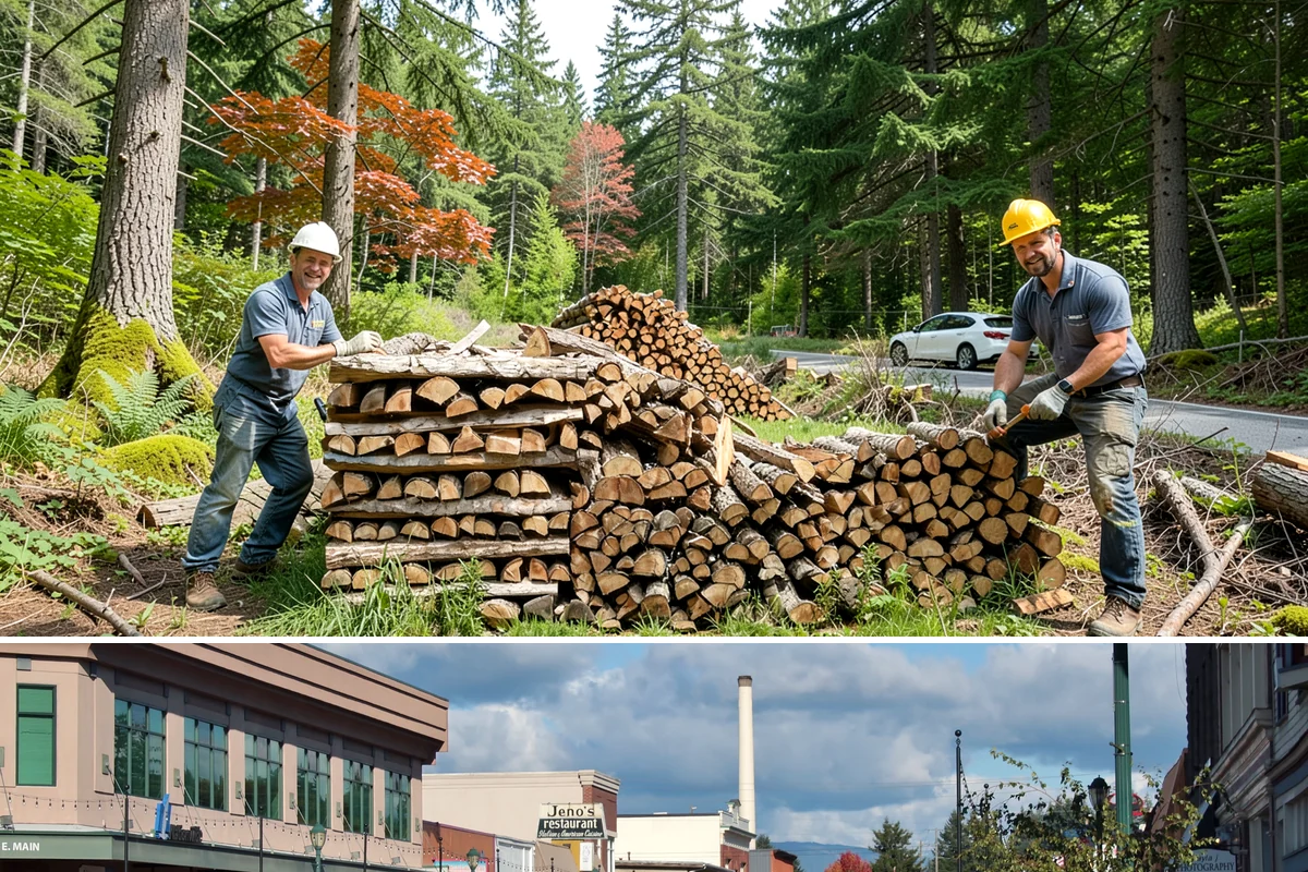 Ultra-Dry Firewood in Monroe, Snohomish County, WA - Ideal for deep winter when maximum heat and minimal smoke are the priority.
