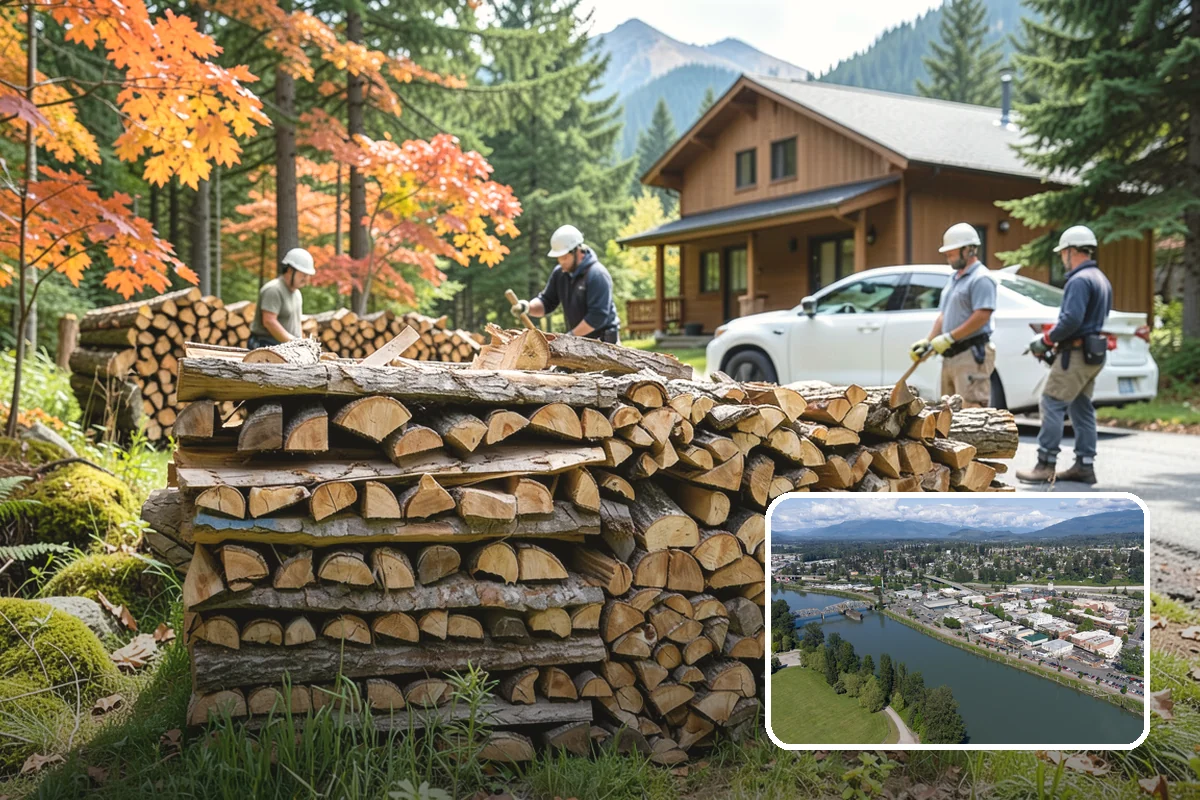 Ultra-Dry Firewood in Mount Vernon, WA - Moisture well below the seasoned standard
