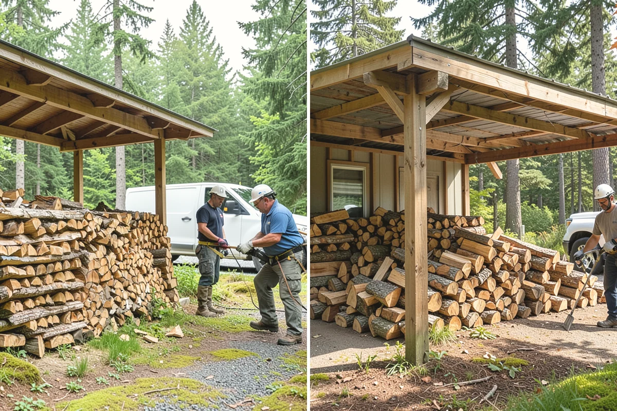 Ultra-Dry Firewood in Mountlake Terrace, Snohomish County, WA - We start with fully cured wood