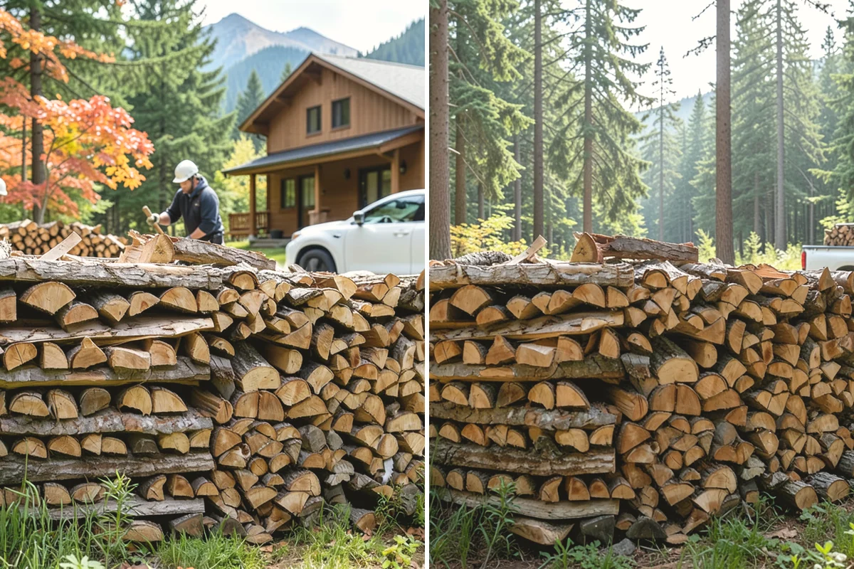 Ultra-Dry Firewood in Mukilteo, Snohomish County, WA - We start with fully cured wood