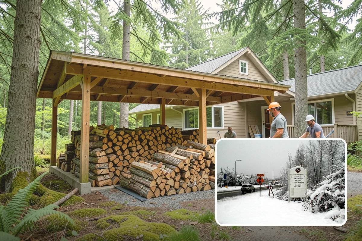 Ultra-Dry Firewood in Newcastle, King County, WA - Moisture well below the seasoned standard