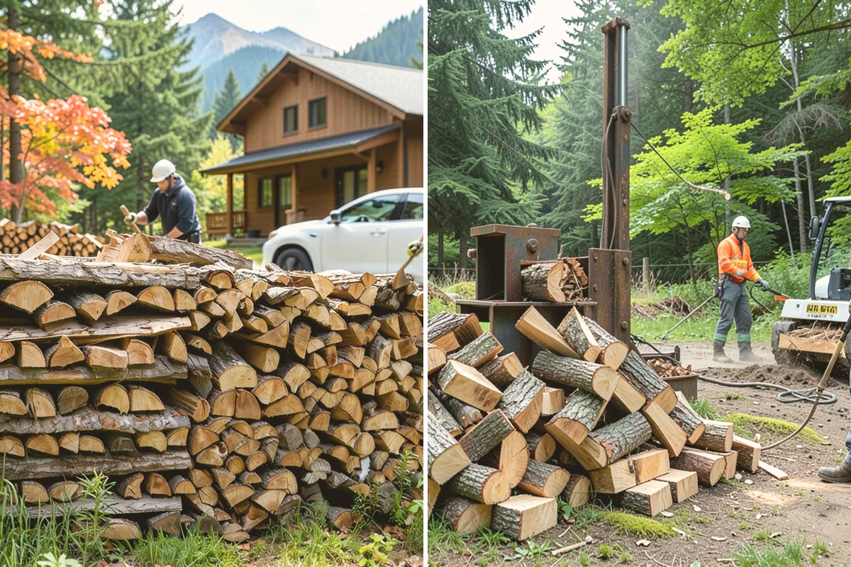 Ultra-Dry Firewood in Newcastle, King County, WA - We start with fully cured wood