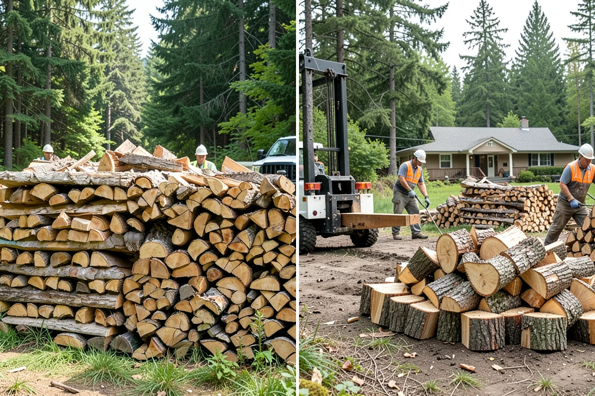 Ultra-Dry Firewood in Normandy Park, King County, WA - We start with fully cured wood